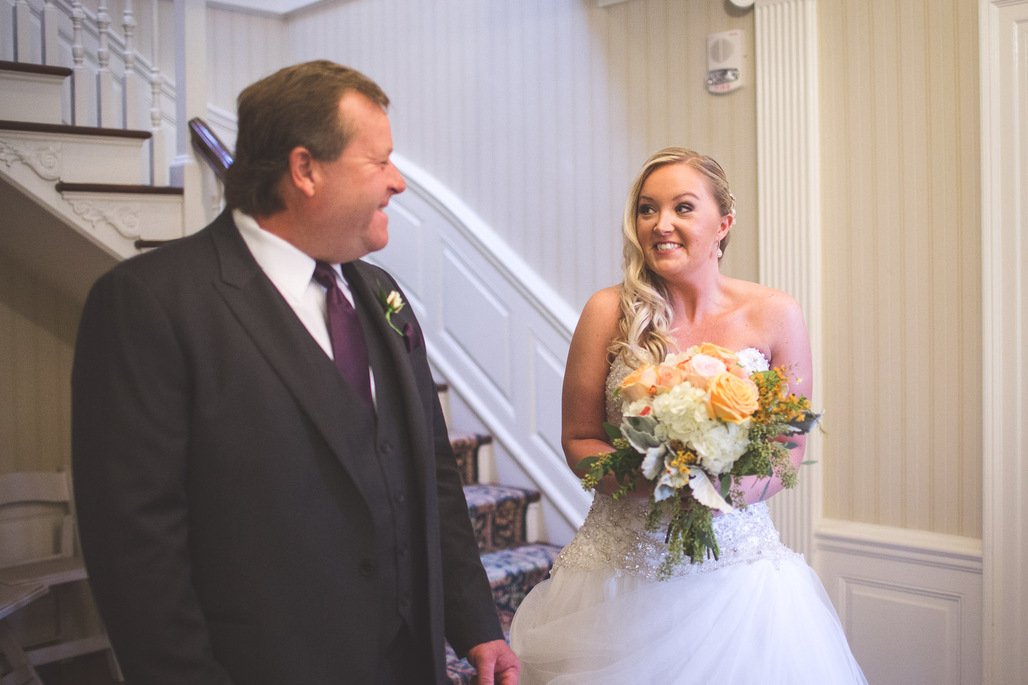Michigan-Wedding-Dearborn-Inn-Bride-and-Dad-Before-Wedding